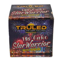 Gambar KEMBANG API PETASAN CAKE 19 SHOTS 1.0 INCH STAR WARRIOR VARIASI FOUNTAIN CAKE dari TRUBUS LED undefined 1 Tokopedia