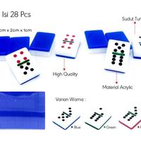 Gambar GabyBelle-Mainan kartu Domino acrylic batu glosy Dan Domino Batu Dompet - Dompet Batu Domino dari Gabybelle Toyz undefined 5 Tokopedia