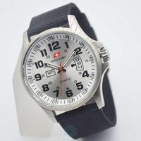 Gambar Swiss Army Jam Tangan Pria Analog Kanvas Nylon 954 Tanggal Hari asli - Hitam kuning dari join_medica3 undefined 4 Tokopedia