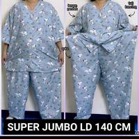 Gambar SUPER JUMBO LD 140 -SET PIYAMA - BAJU TIDUR WANITA CP KOALA LEAVES - MOTIF 5 dari SLEEPWEARS NEW SHOP undefined 2 Tokopedia