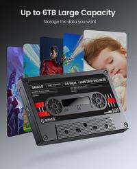 Gambar Casing SSD HDD Enclosure ORICO 2.5" 2580U3-V1 USB 3.0 Case hardisk external 2.5 Inch Orico 2 Tahun Garansi dari BintangRayaKomputer undefined 4 Tokopedia