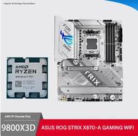 Gambar CPU Processor AMD Ryzen 7 - R7 9800X3D loose chip + MSI X670E GAMING PLUS WIFI  – Prosesor Gaming & Produktivitas Octa-Core 5nm - + MSI X670E dari Blumenzauber undefined 4 Tokopedia