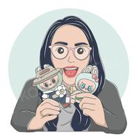 Gambar Jasa gambar ilustrasi lucu - sketch - sketsa wajah - gambar wajah - gambar full badan dari Kotak cactiez undefined 4 Tokopedia