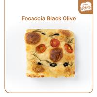 Gambar Focaccia Black Olive  - 100% Sourdough Focaccia Long Fermentation Slice (Vegan) dari Nourish Indonesia undefined 3 Tokopedia