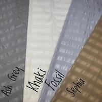Gambar Just Kain Sprei Bahan Embos Tensel Sutra Premium Motif Garis Meteran - ASHGREY/ABUTUA dari Home Lighting Of undefined 2 Tokopedia