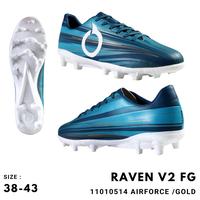 Gambar Sepatu Bola Ortuseight Raven V2 FG Original - White/Gold dari multisportpontianak undefined 3 Tokopedia