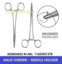 Gambar Needle Holder Arugamed | Nald Voeder Gunting Penjepit Jarum Jahit dari GlobalMedica undefined 2 Tokopedia