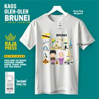 Gambar BAJU KAOS OLEH - OLEH KHAS BRUNEI DARUSSALAM PAKAI HANG TAG PREMIUM BAHAN COTTON 30S SOUVENIR PREMIUM GIFT - GAMBAR1, KIDS(2,4,6,10) dari rajapress13 undefined 5 Tokopedia