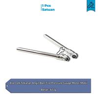 Gambar Alat Cek Tekanan Angin Ban/Tire Pressure Gauge Motor/Mobil [Satuan] dari MrTeknik Murah Kualitas undefined 1 Tokopedia