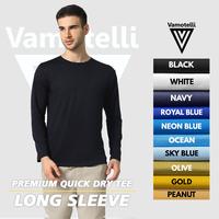 Gambar LONG SLEEVE - lengan panjang kaos Polos Oblong Dry-fit Drifit Olahraga - GOLD, S dari Vamotelli Apparel undefined 1 Tokopedia
