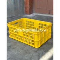 Gambar Keranjang JUMBO TEBAL container industri / rak susun keranjang serbaguna krat kokoh perkakas sparepart panda / krat 1035 keranjang buah sayur m / container susun serbaguna / container bunga / keranjang kopra / pangkis / keranjang tebal kuat / krat buah - Pendek dari Sukses Jaya Tokoo undefined 3 Tokopedia