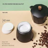Gambar OJ-1 100Pcs Kertas Saringan Kopi Coffee Filter Papar Moka Pot - 42mm dari SINUFA SHOP undefined 1 Tokopedia