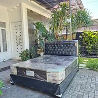 Gambar kasur busa satu set dengan dipan / tempat tidur busa satu set / kasur satu set dengan dipan / tempat tidur busa satu set / kasur / matras / kasur busa / busawit - 180 × 200 dari FURNITURE CIKAMPEK undefined 1 Tokopedia