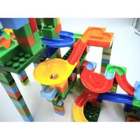 Gambar [ BARU ] Mainan Balap Kelereng , TRACK MAZE TOY BRICKS MARBLE RACE RUN - 180PCS dari Rum@h Kentang undefined 3 Tokopedia