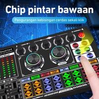 Gambar Soundcard F999 Sound Card Bluetooth Compatible External Wireless Dj Mixer Pengurangan Kebisingan Untuk Streaming Langsung Termurah Ready Terbaik dari SekaiCell undefined 1 Tokopedia