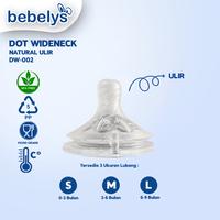 Gambar (DW002) BEBELYS DOT WIDENECK ULIR / KARET DOT BOTOL SUSU WIDE NECK DENGAN ULIR - TOKO LIELYS - S dari Toko Lielys undefined 1 Tokopedia
