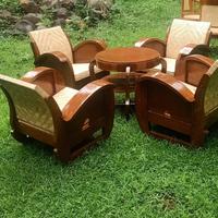 Gambar kursi sedan babon angkrem jati kursi sedan jadul dari Nugroho furniture undefined 3 Tokopedia