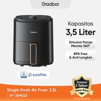 Gambar AIR FRYER GAABOR 3,5LITER MESIN PENGGORENGAN TANPA MINYAK AIRFRYER AF-35M02A LOW WATT - YES BUBBLE WRAP dari Zio Elektronik undefined 1 Tokopedia