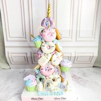 Gambar Donat/Donat Tower Unicorn/Donat Ulang Tahun/Donat Birthday Jakarta dari Stelette Cake_NEW undefined 2 Tokopedia