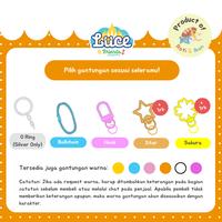 Gambar Gantungan Kunci Yubelium 2025 Luce & Friends (Single) | 2 sisi, 2 akrilik (2mm+2mm) - Luce, O-Ring dari Roti dan Ikan undefined 2 Tokopedia