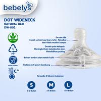 Gambar (DW002) BEBELYS DOT WIDENECK ULIR / KARET DOT BOTOL SUSU WIDE NECK DENGAN ULIR - TOKO LIELYS - S dari Toko Lielys undefined 2 Tokopedia