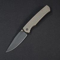 Gambar WE KNIFE Evoke Thumb Stud & Front Flipper Knife Titanium Handle (3.48" CPM 20CV) WE21046-2  , not spyderco, microtech, benchmade, cold steel, zero tolerance, kershaw dari ManCave8 undefined 1 Tokopedia