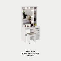 Gambar Meja Rias Lampu / Meja Make Up Dandan MUA Lampu LED MR Palazio Olympic dari Prima Mitra Furniture PTK undefined 1 Tokopedia