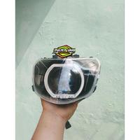 Gambar CUSTOM BILED HONDA SPACY SET BILED 2.5 INC AES TURBO EXPERIENCE SET HEADLAMP HONDA SCPAY LET"S ORDER & PROCESSED IMMEDIATELY - Vynix p70 3inc dari ZEN MOTORS undefined 5 Tokopedia