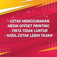 Gambar cetak kertas roti custom ( 500 pcs ) wrapping paper - kertas makanan - 24 x 32 dari Rafa Printing Wrapping Paper undefined 4 Tokopedia