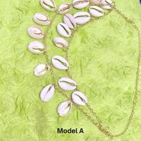 Gambar Crown Mahkota Headpiece Boho Shell Fairy Kerang Necklace - Model B dari Dsy Handmade undefined 3 Tokopedia
