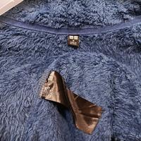 Gambar jaket sherpa UNIQLO size M warna biru  original hangat bagus keren murah dari Harus bisa mulai undefined 4 Tokopedia
