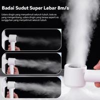 Gambar Paling Murah!!! qw-45 Kipas turbo AC berkecepatan tinggi 100 kecepatan 4000 mAh baterai besar Kipas angin luar ruangan yang nyaman Termurah Sale - CFS011 Golden dari KEMALUDYN STORE undefined 2 Tokopedia