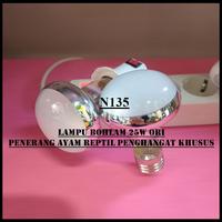 Gambar N135 LAMPU BOHLAM 25W ORI PEMANAS HANGAT LAMP BULB PENERANG AYAM REPTIL PENGHANGAT KHUSUS CAHAYA SINAR PANAS WARNA KUNING LAMPU LED ORI PENGHANGAT KANDANG UVA UVB REPTIL HALOGEN 25W HANGAT PEMANAS KUNING WARM PEMANCAR CAHAYA PANAS ULTRA VIOLET MATAHARI SU dari AGENGROSIR11 undefined 5 Tokopedia