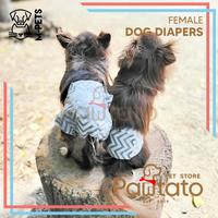 Gambar Popok Anjing Betina MPets Female Dog Diaper Loop Pipis Poop - L dari Pawtato Petstore undefined 2 Tokopedia