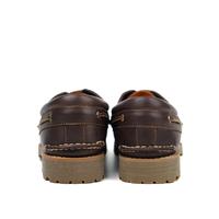 Gambar Highland “Dark Brown” Men’s Classic Full-Lined Three-Eye Boat Shoes - 39 dari Andre Anthony undefined 5 Tokopedia