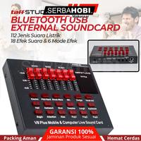 Gambar Sound Card Bluetooth USB External Live Mic Headset - V8 Plus dari Serba Hobi Makassar undefined 2 Tokopedia