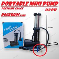 Gambar Pompa Kaki Pompa Injak Mini Portable Untuk Ban Motor Sepeda Bola dari Alat Ukur Dan Repeater undefined 1 Tokopedia