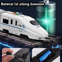 Gambar Mainan Kereta Remote Control RC High Speed Train Dengan Lampu Suara dari Nesia Berkah Jaya undefined 4 Tokopedia