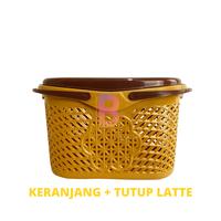 Gambar KERANJANG LATTE + TUTUP - Besek Hajatan Unik / Rantang Nasi Berkat Jaman Now dari bthplast undefined 4 Tokopedia