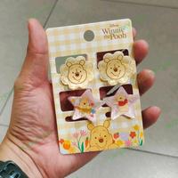 Gambar Oh Some! Jepitan Rambut Aksesoris Rambut DISNEY WINNIE the POOH - Clips 4pcs dari LEELOUF Shop undefined 4 Tokopedia