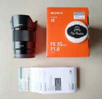 Gambar Sony FE 35mm 35 mm f1.8 f/1.8 Fullframe FF Like New Fullbox Lensa dari Tri-Basics undefined 1 Tokopedia