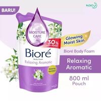 Gambar Biore Pure Relaxing Aromatic 800 ml Pouch Sabun Mandi dari addition undefined 2 Tokopedia