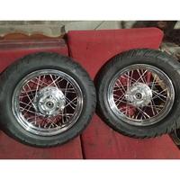 Gambar ( Termurah ) Velg Jari Jari Ring 12 Fullset Tromol Jari Jari Ban Velg Custom - Supra X 110, Hitam dari Qta Tokoku undefined 2 Tokopedia
