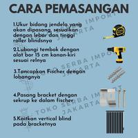 Gambar Vertical Blind / Tirai Gulung Samping Tipe SEMI BLACK OUT Box Standard - Warna Promosi dari Toko Serba Import Tangerang undefined 5 Tokopedia