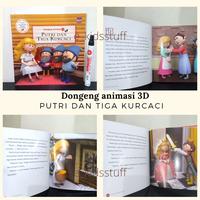 Gambar Buku cerita anak dongeng animasi 3D - puteri & kurcac dari ekidsstuff undefined 2 Tokopedia