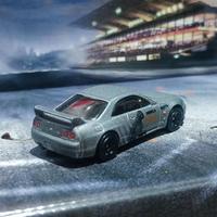 Gambar diecast hotwheels hot wheels  hw nissan skyline gt-r R33 godzilla abu loose dari Warungtjilik undefined 3 Tokopedia