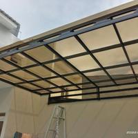 Gambar kanopi sliding atap solarflat minimalis dari Java jaya steel 21 undefined 4 Tokopedia