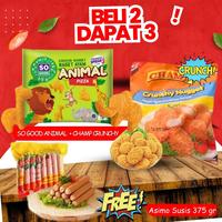 Gambar CHAMP CRUNCHY NUGGET 225GRAM - 225GR dari Gunung Batu Frozen Food undefined 5 Tokopedia