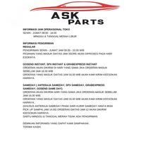 Gambar BEARING SUPPORT ABSORBER SHOCKBREAKER SHOCK BREAKER DEPAN GRAND LIVINA EVALIA LATIO dari ASK PART undefined 3 Tokopedia