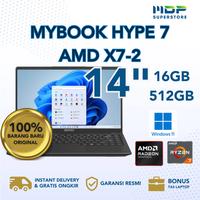 Gambar LAPTOP AXIOO MYBOOK HYPE 7 AMD X7-2 : AMD RYZEN 7-5825 8GB/16GB 512GB SSD 14" FHD WIN 11 - 8GB dari mdpsuperstore undefined 4 Tokopedia